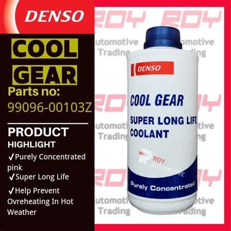 Denso Super Long Life Radiator Coolant Pink Original Toyota Honda