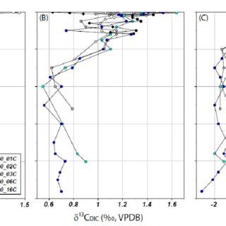 Depth Profiles Of Phosphate P PO 4 Nitrate N NO X And Silicate