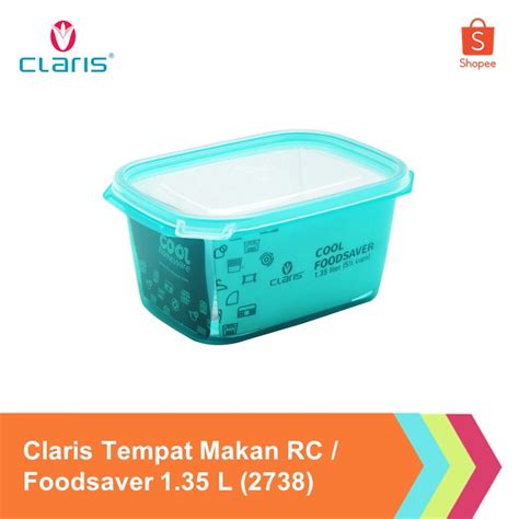 Jual Claris Tempat Makan RC Foodsaver 1 35 L 2738 Shopee Indonesia