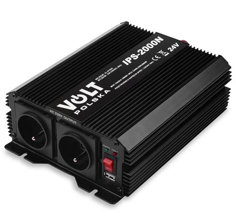 ИНВЕРТОР 24 230V 1000 2000W USB IPS2000N купить на Avtoex из Польши в ...