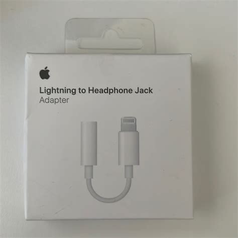 Apple Cell Phones And Accessories New Apple Lightning To 35 Mm Headphone Jack Adapter Poshmark