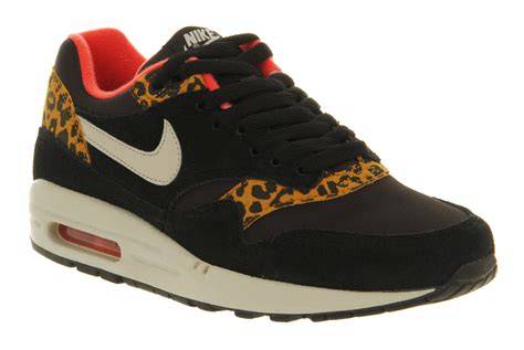 Nike Air Max 1 L Black Gold Leopard Excl in Black for Men | Lyst