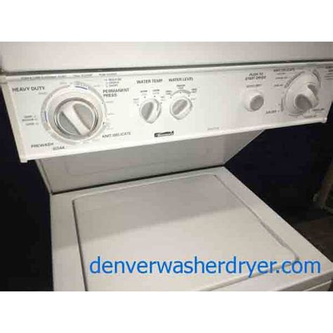 24 Kenmore Unitized Laundry Center 2916 Denver Washer Dryer