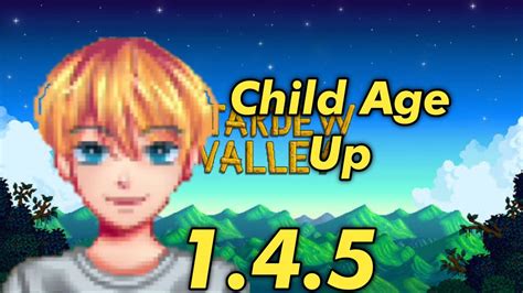 Stardew Valley •• Child Age Up Mod For Mobile 2022 Youtube