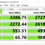 Samsung 980 1TB CrystalDiskMark 1GB Chart ServeTheHome