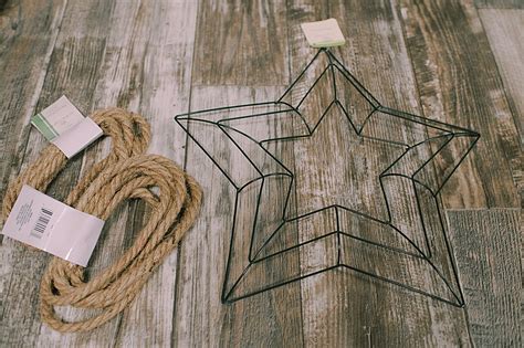 How To Make A Star Wreath DIY Jute Star Wreath