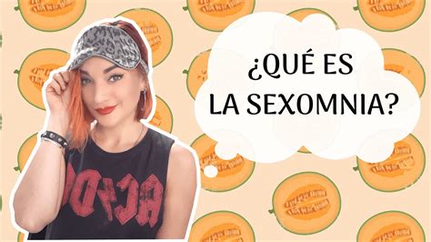 SABES QUÉ ES EL SONAMBULISMO SEXUAL SEXOMNIA YouTube