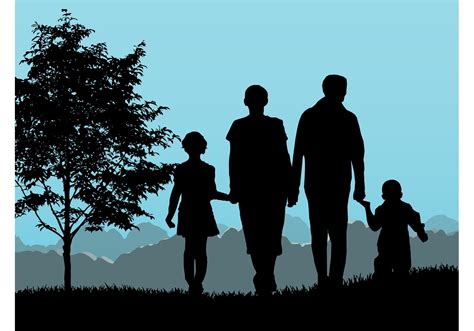 Family Tree Silhouette Free Vector Art - (15405 Free Downloads)