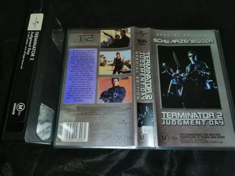 Terminator Judgement Day Australian Special Edition Vhs Issue