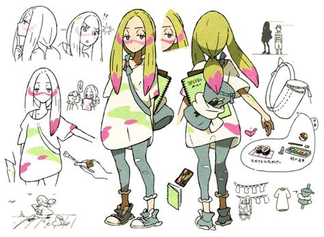 Mina Concept Art Pokémon Sun And Moon Art Gallery