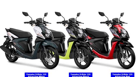 Yamaha X Ride Warna Baru Diburu Konsumen Medan Industri Perdagangan