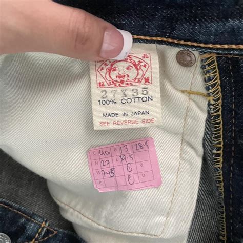 Evisu Jeans Size 27 Waist But Fit Me And Im A Size Depop