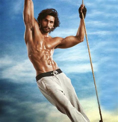 Shirtless Bollywood Men Ranveer Singh