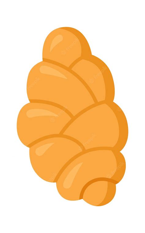 Ilustración De Vector De Icono De Panadería De Pan Vector Premium