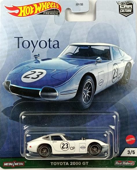 Hot Wheels Premium Toyota 2000 Gt Car Culture GRJ98 Ceny I Opinie