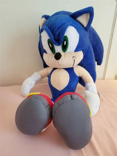 Sonic The Hedgehog Plush Doll Sega Toy Network Rare Picclick Uk