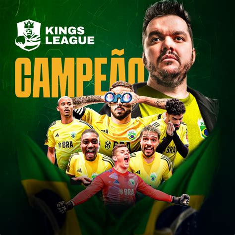 Quem Criou A Kings League - Brasil se consagra campeão na Copa do Mundo da Kings League ...