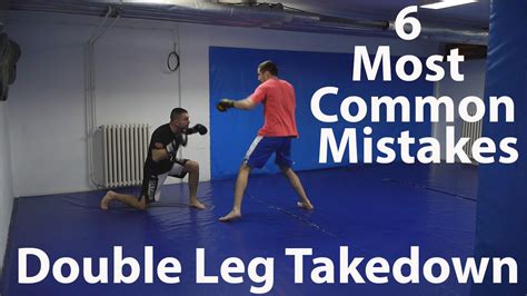 Double Leg Takedown: 6 Most Common Mistakes – MMA Coach