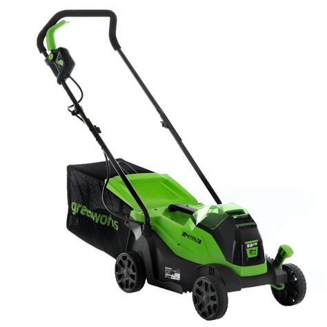 Greenworks Gd24lm33 Battery Powered Lawn Mower Best Deal On Agrieuro