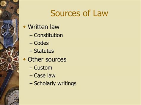 sources  law powerpoint    id