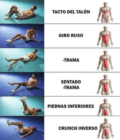 A Marcar El Abdomen XD Ejercicios Para Abdomen Hombres Rutinas De