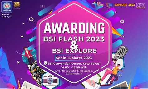 Awarding BSI FLASH 2023 Penutupan BSI EXPLORE Siap Digelar BSI NEWS