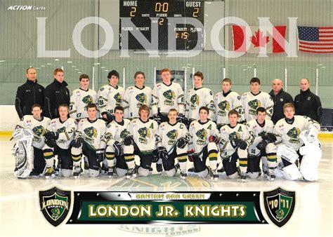 London Jr. Knights Bantam AAA Green Home Page