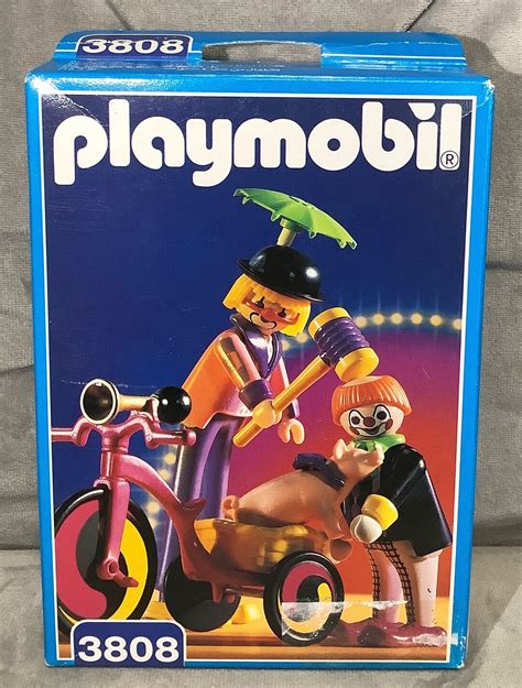 S Clown Team Playmobil Set From The Circus Romani Etsy