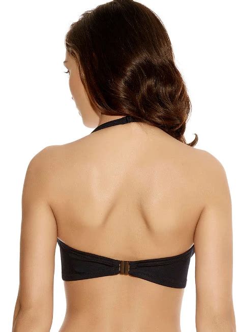 Freya SURF Revival Underwire Bandeau Bikini Swim Top US 32H UK 32FF