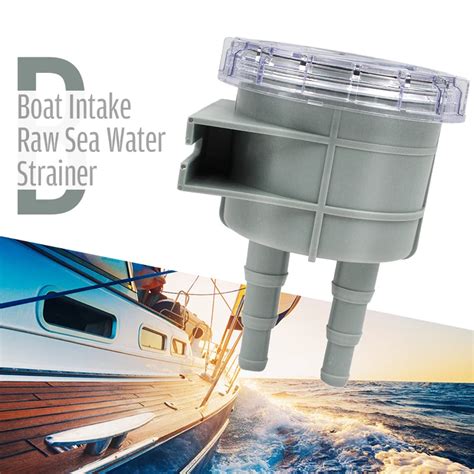 Boat Raw Water Intake Sea Water Strainer Filter For 1 1 25 1 5