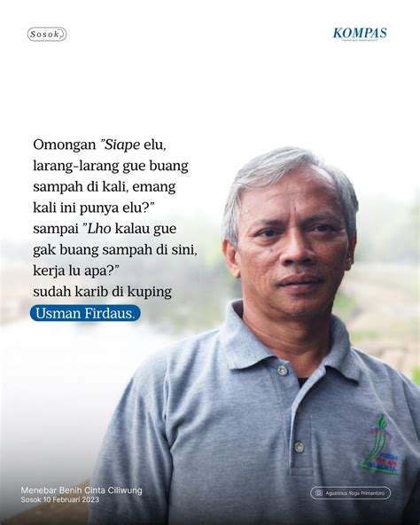 Harian Kompas On Twitter Sebagai Anak Kampung Usman Firdaus Muda