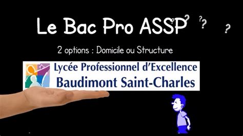 le bac pro ASSP présentation en 2min30 YouTube