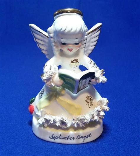 Napco September Angel September Birthday Angel Angels Of The Etsy