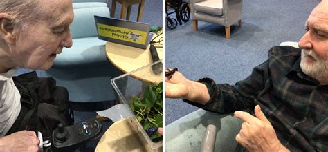 Connaught Court residents beat January blues with visit from exotic