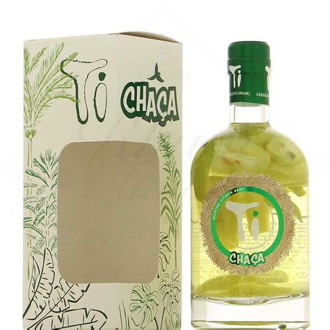 Les Rhums De Ced Ti Chaça Menthe Citron Vert 36° Rhum Attitude