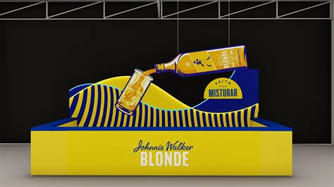 Ativações para Evento Johnnie Walker Blonde on Behance