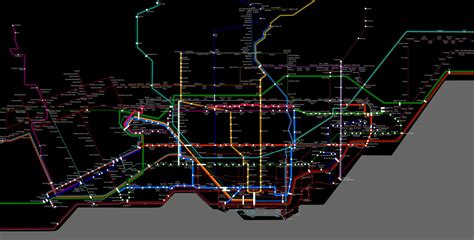 Heres What The Ttc And Surrounding Regional Transit Map Could Look