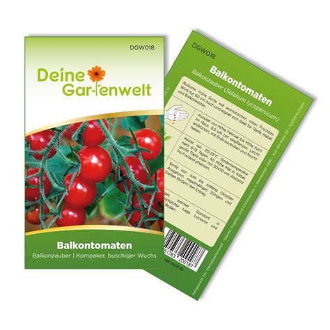 Balkontomaten Balkonzauber Samen Solanum Kaufland De