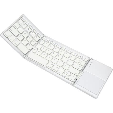 Clavier Bluetooth Pliable Clavier Sans Fil Portable Avec Pav Tactile