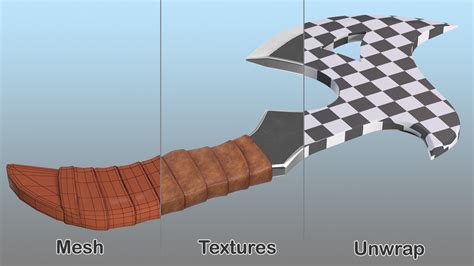 Fantasy Throwing Axe Ax 3d Model Turbosquid 1618977