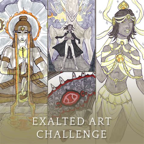 ArtStation - Exalted Art Challenge Sketch Collection 6 - Magical ...