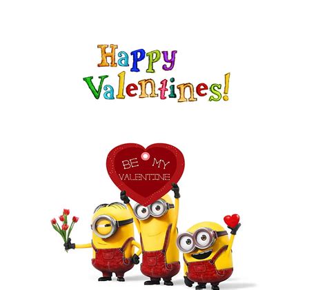 Minion Happy Valentines Day