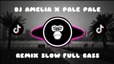 Dj Amelia X Pale Pale Tik Tok Viral Remix Slow Full Bass Youtube