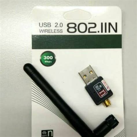 Jual Wireless Usb Adapter 802 11n 300mbps Ralink Chipset With Antenna Shopee Indonesia