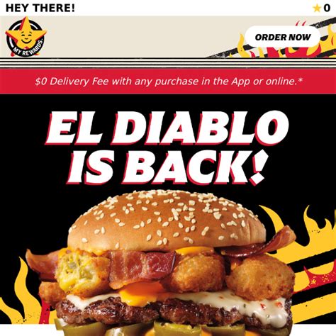 El Diablo Is Back Carls Jr