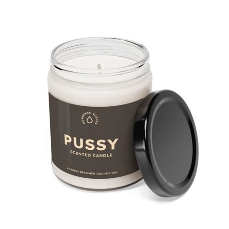 Pussy Scented Candle The Perfect T For Him Premium Soy Etsy