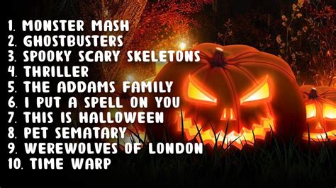 Halloween Songs Playlist Minute Halloween Party Playlist