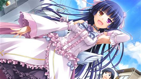 Kuroneko Wallpaper Cartoon Anime Cg Artwork Hime Cut Black Hair 470762 Wallpaperuse