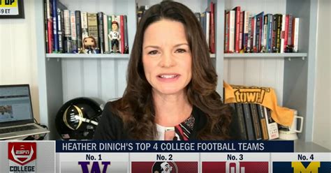 ESPN’s Heather Dinich Snubs Georgia, SEC in Her College Football Playoff Top 4 - Sports Illustrated