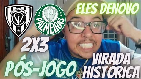 PÓS JOGO DEL VALLE 2X3 PALMEIRAS O PALMEIRAS JAMAIS SE SENTE